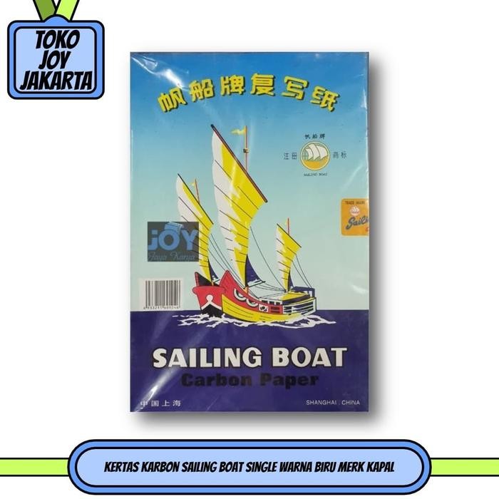 

Pilihan- Kertas Karbon Sailing Boat Single Warna Biru Merk Kapal