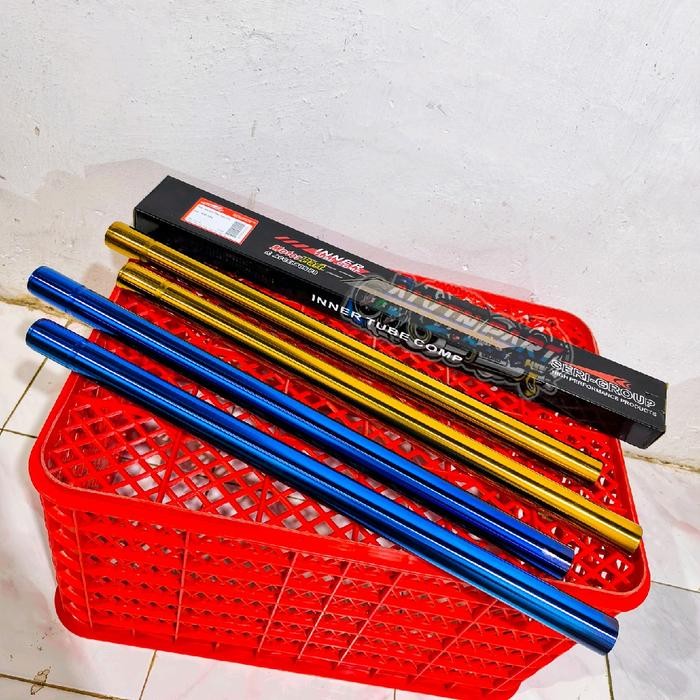 AS SHOCK GOLD NINJA R SS GL MEGAPRO TIGER RX KING INNER TUBE ORIGINAL THAILAND AS SKOK 30 31 33 BLUE