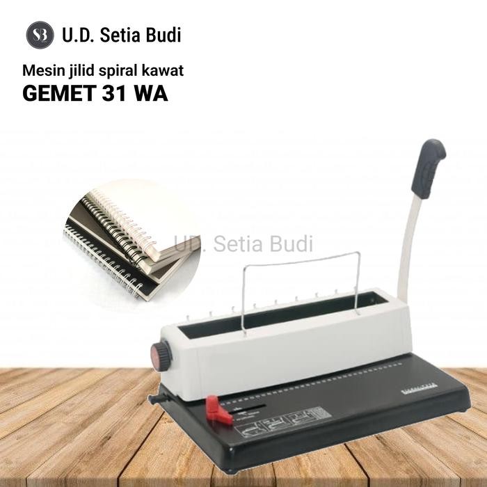 

MESIN JILID SPIRAL KAWAT GEMET 31 WA ASLI DAN BERGARANSI