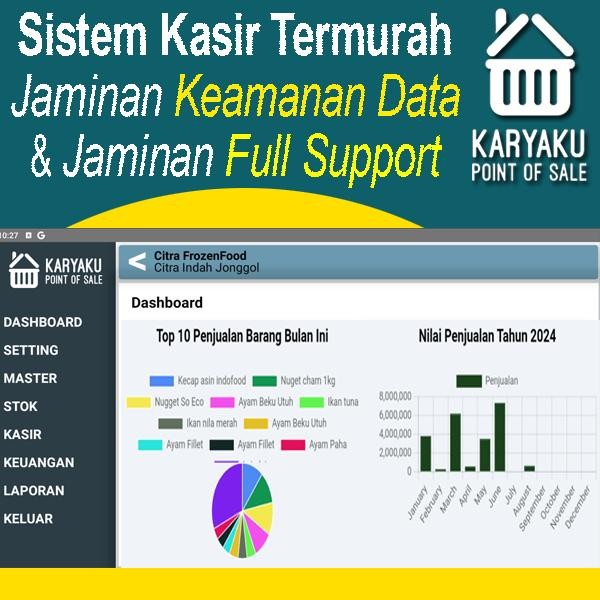 

SISTEM KASIR ANDROID TABLET KARYAKUPOS (DATA DIJAMIN AMAN DARI KEHILANGAN KARENA KERUSAKAN