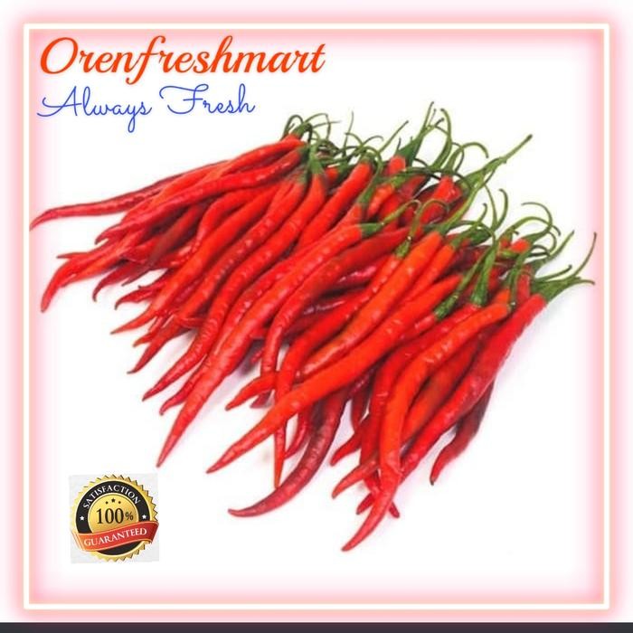 

Pilihan- Cabe Merah Keriting 250 Gram