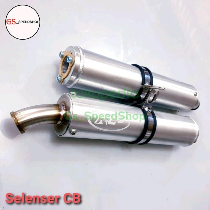 KNALPOT RC3 NINJA 150 RR R SS TIPE LEHER L SELENSER SILENCER CB