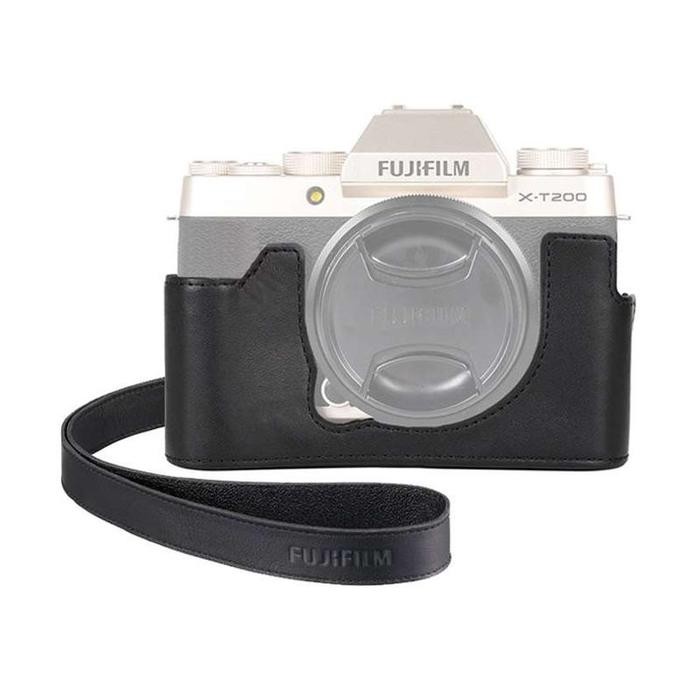 TERBARU Fujifilm XT200 X-T200 Leather Case - Leather Half Case Fuji XT200
