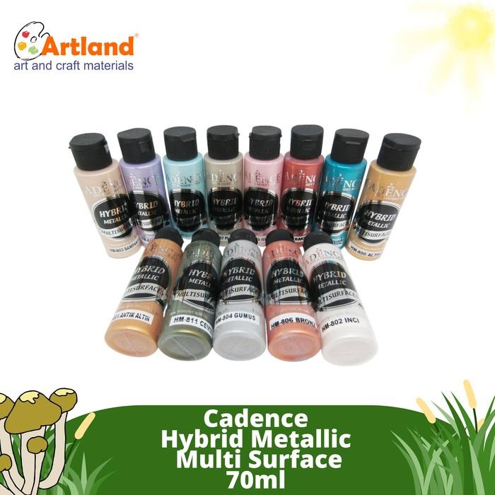 

NEW PRODUK CADENCE HYBRID METALLIC ACRYLIC PAINT MULTI SURFACE 70ML CAT METALIK BERBASIS AIR TAHAN