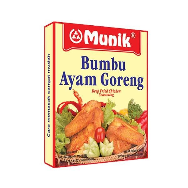 

Stok Baru MUNIK BUMBU AYAM GORENG 180 GR