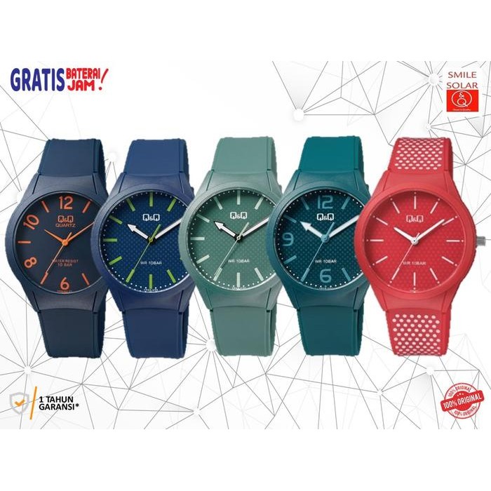 Original Jam Tangan Remaja Q&Q Qnq Qq Vr28 Vr28J Waterresist Murah