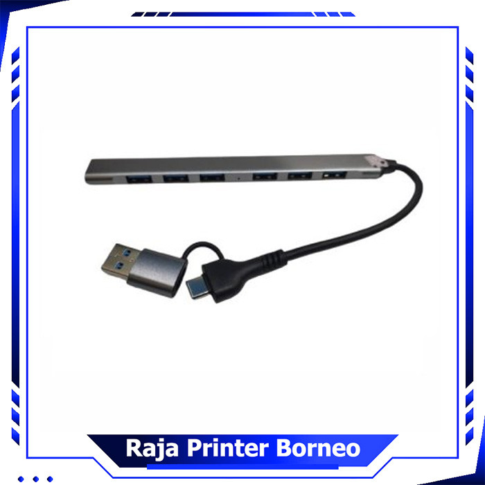 USB HUB Type C 7 Port Adapter