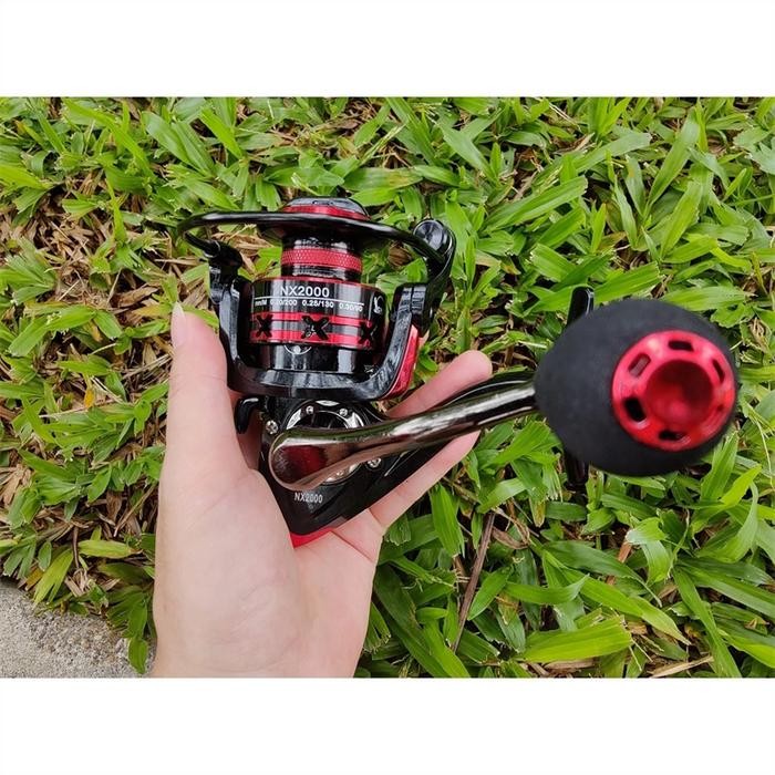 Coralov Reel Pancing Besi Fishing Reel 30Kg Nx2000-7000 Reel Pancing Laut Tarikan Reel Pancing Metal