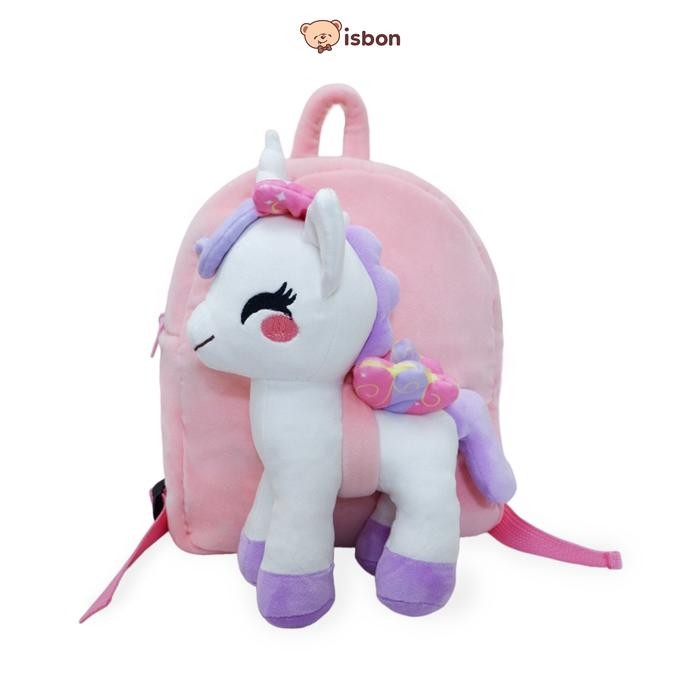 TERLARIS ISTANA BONEKA Tas Ransel Backpack Unicorn Untuk Sekolah Anak Menggunakan Tas Punggung Muat