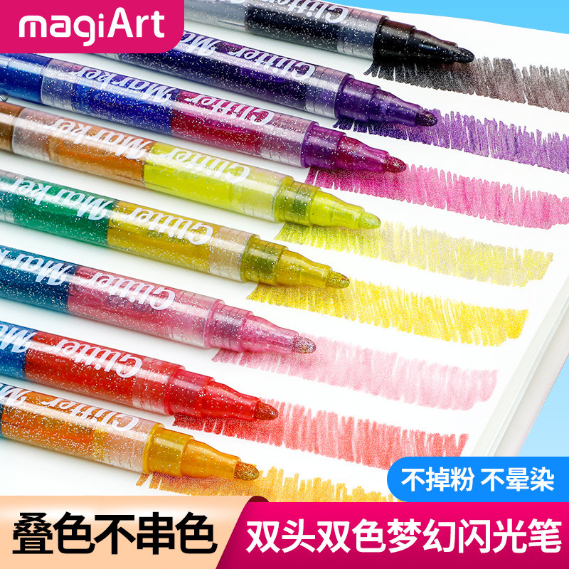 

Spidol Warna Double Sided 8pcs 16 Warna - Spidol Marker Tinta Cerah untuk Mewarnai, Menulis, Hadiah Bisnis & Kreativitas |SJM1SOJK|