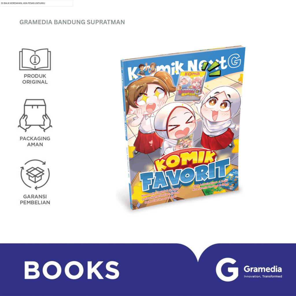 Gramedia Bandung Supratman | KOMIK NEXT G VOL. 654: KOMIK FAVORIT | Buku Komik Manga Best Seller | B