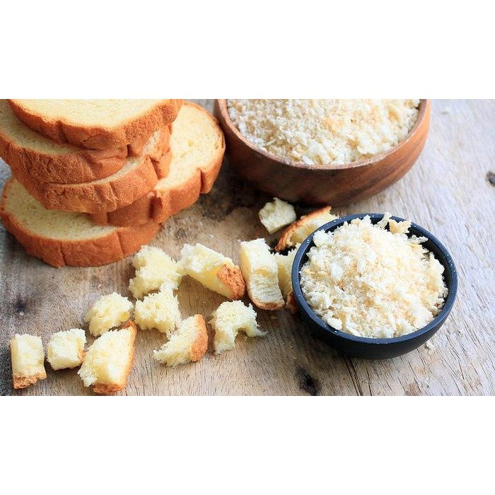 

ASLI Breadcrumbs White 1kg / Tepung Roti Putih / White Breadcrumbs READY STOCK