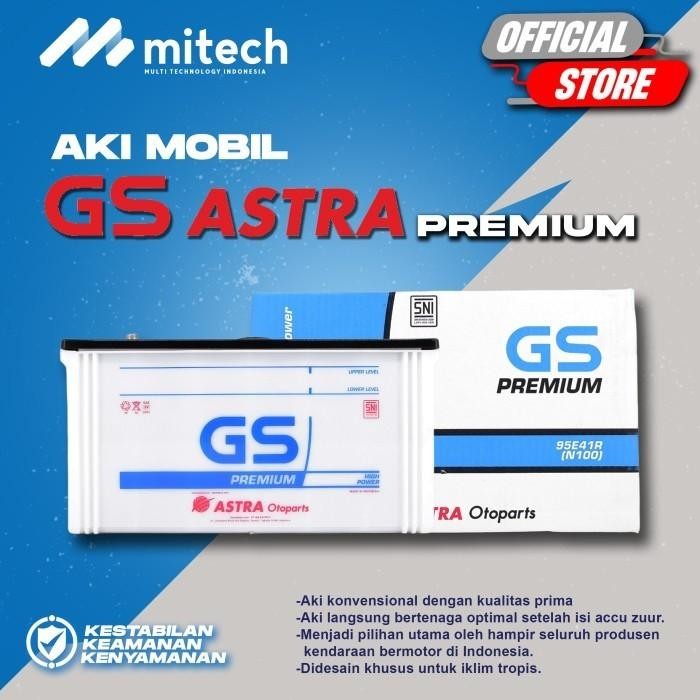 GS Premium Astra Aki Genset N120 / 115F51 - 120Ah Aki Basah