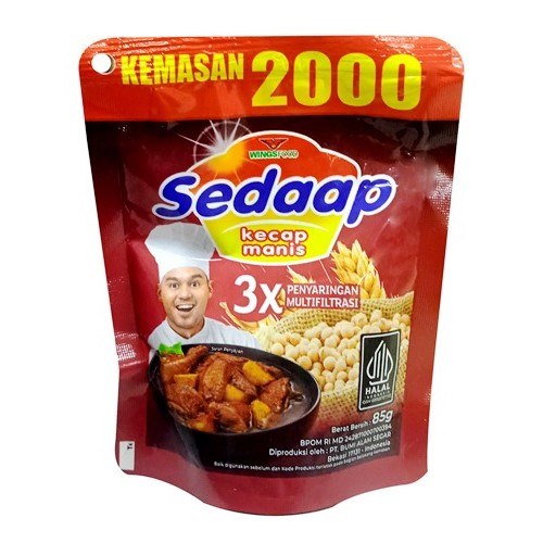 

S42345 SEDAAP KECAP MANIS 85GR REFILL MAJU BERSAMA (20250910)