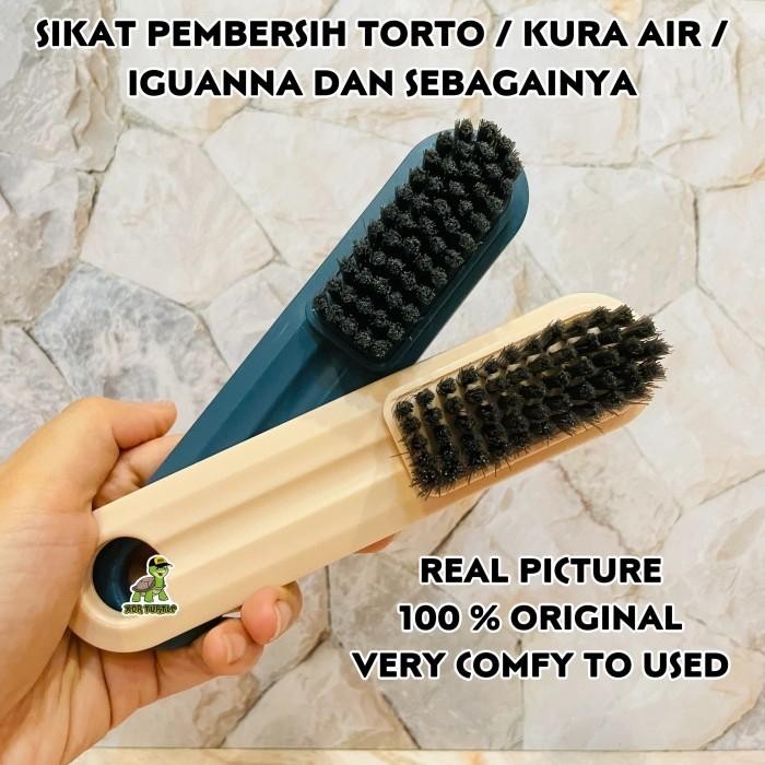 Pilihan- Sikat Pembersih Untuk Membersihkan Kura Darat Kura Air Sulcata Pardalis Aldabra Cst
