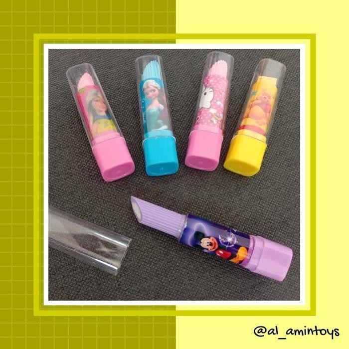

OJ 24 pcs Penghapus bentuk Lipstik/penghapus karakter