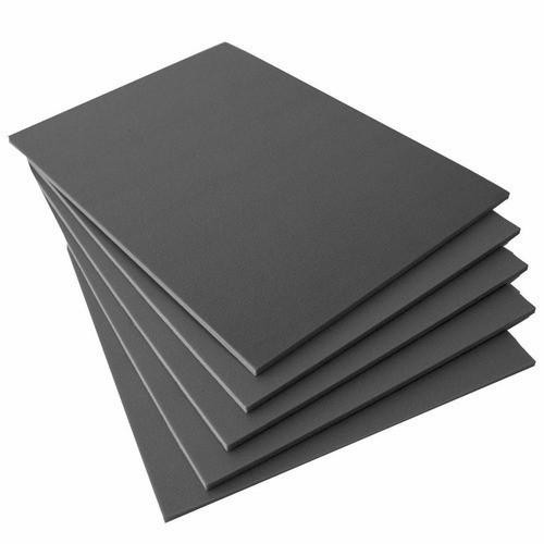 plat pvc 5mm ukuran 36cm x 65cm PVC abu abu 5mm