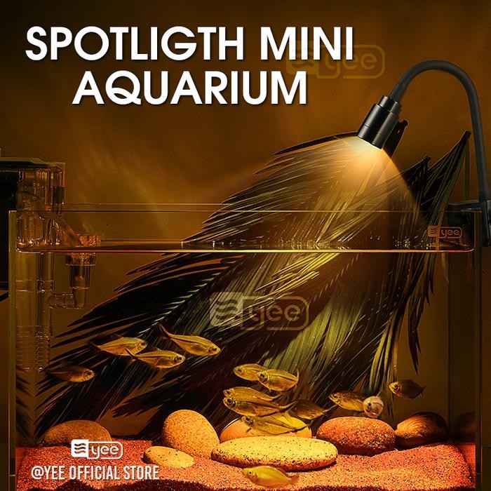 Spot Light Mini Aquarium / Lampu Aquarium / Led Aquarium / Lampu LED Sorot / Lampu Spotlight