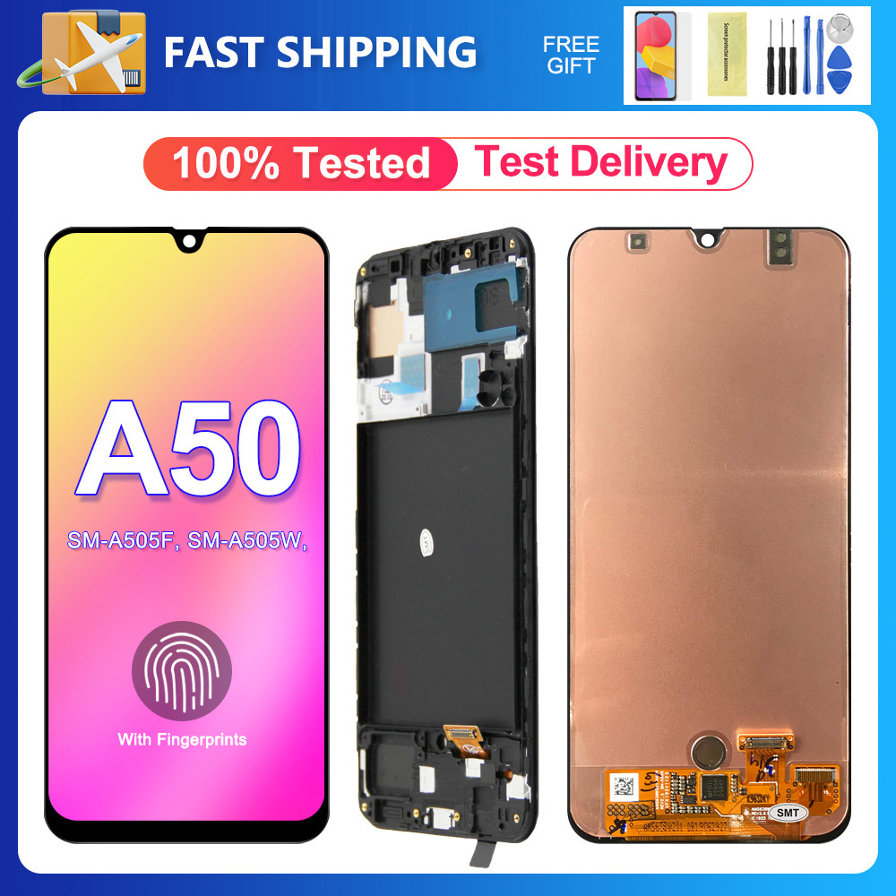 A50 For Samsung 6.4''For A505F A505G A505W A505X A505G A505N LCD Display Touch Screen Digitizer Asse