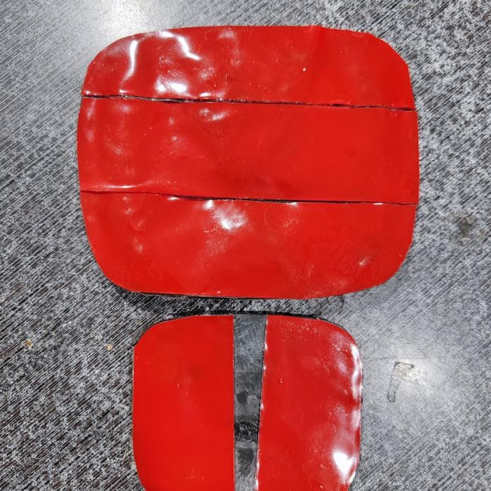 emblem Honda carbon jazz gk5 facelift 2019_2022 depan belakang