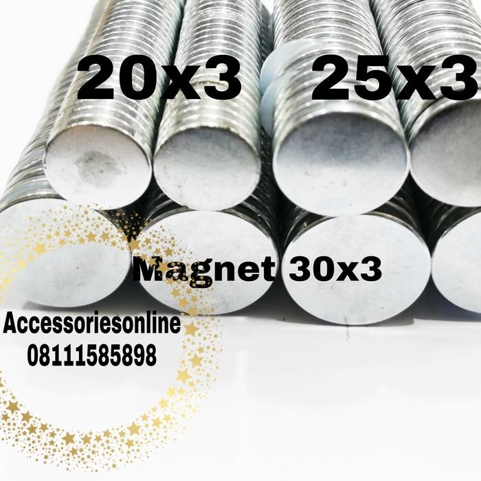 

New Magnet Neodymium Strong Coin Disc 20mm X 3mm