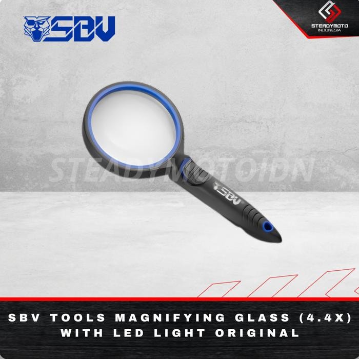 

SALE KACA PEMBESAR DENGAN LAMPU LED MAGNIFYING GLASS SBV TOOLS ORIGINAL