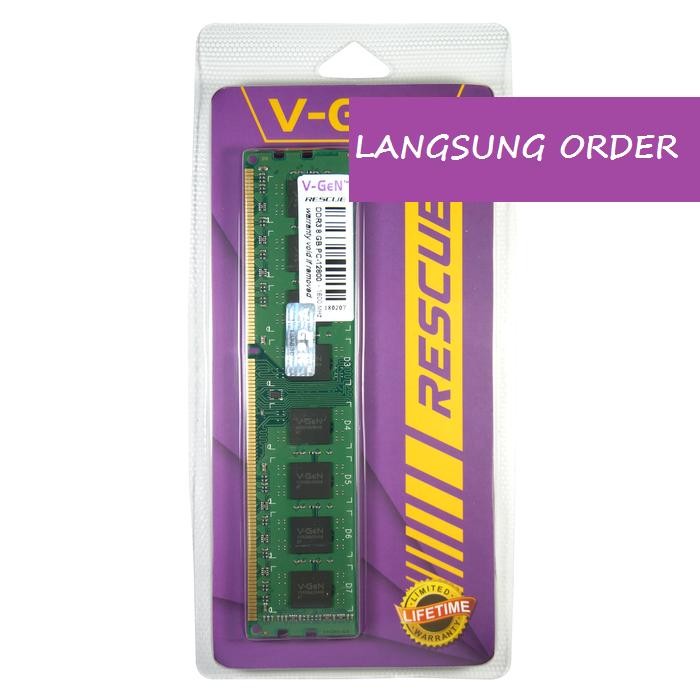 Pilihan- Ddr3 Vgen 8Gb Pc-12800 Rescue