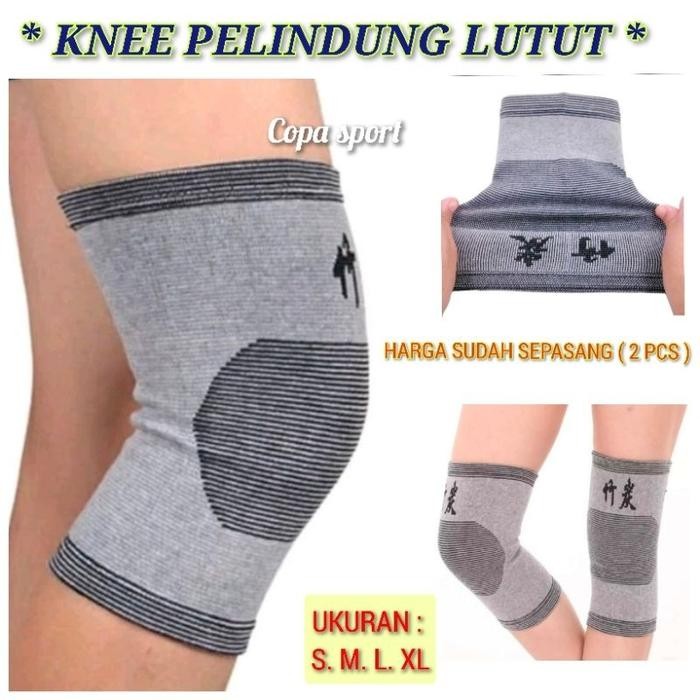 SALE Deker Decker Rematik Knee Kneepad Pelindung Lutut AntiRematik Olahraga FUTSAL SEPAK BOLA VOLLY
