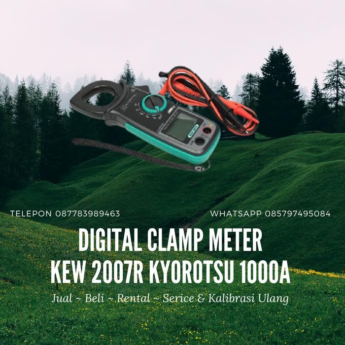 Kyoritsu KEW 2007R / Digital Clamp Meter 1000A