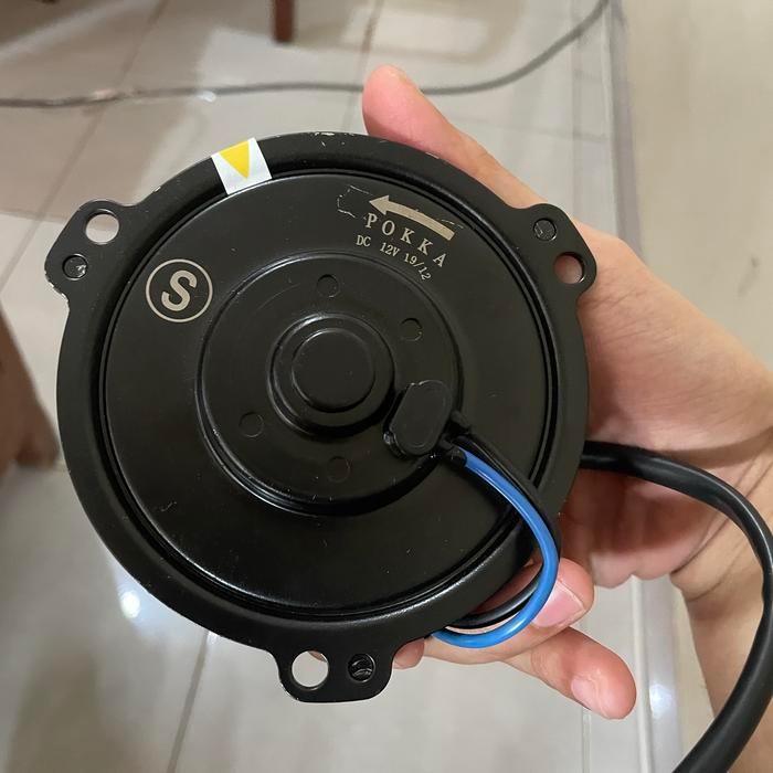Motor fan sanden kaki 3 ,12v