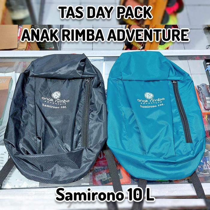 ASLI DAY PACK SAMIRONO 10 LITER ANAK RIMBA ADVENTURE TAS GUNUNG KECIL READY STOCK