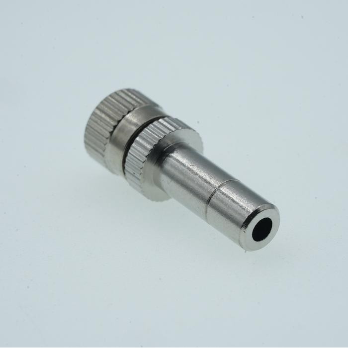 Mist Nozzle 0.5mm Sprayer Kabut Embun 0.5 mm Misting Slip Lock 6mm Fogger Head Anti Drip Low