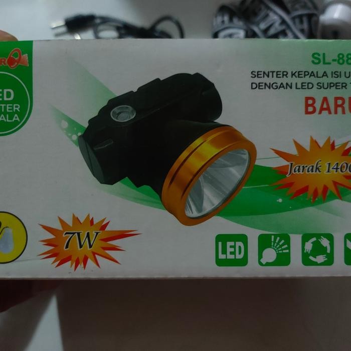 Ready Senter kepala SUNPRO SL 8836 model korek