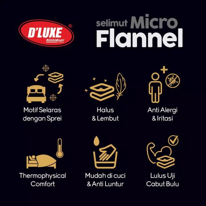 selimut bulu kintakun motif brenda