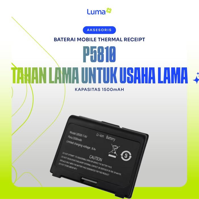 Ready Baterai Mobile Printer Thermal Receipt