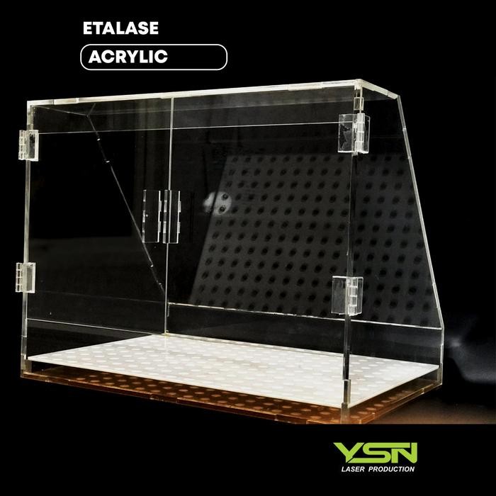 Etalase Roti Akrilik I Display Kue I Roti I Rak Kue Akrilik custom