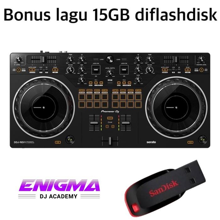 Pioneer Ddj Rev1 I Ddj-Rev1 I Ddjrev1 - Rev1 Hitam Pasti Diskon