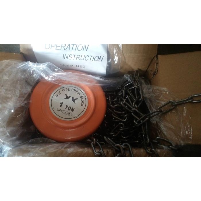CHAIN BLOCK KATROL TAKEL 1TON 5METER