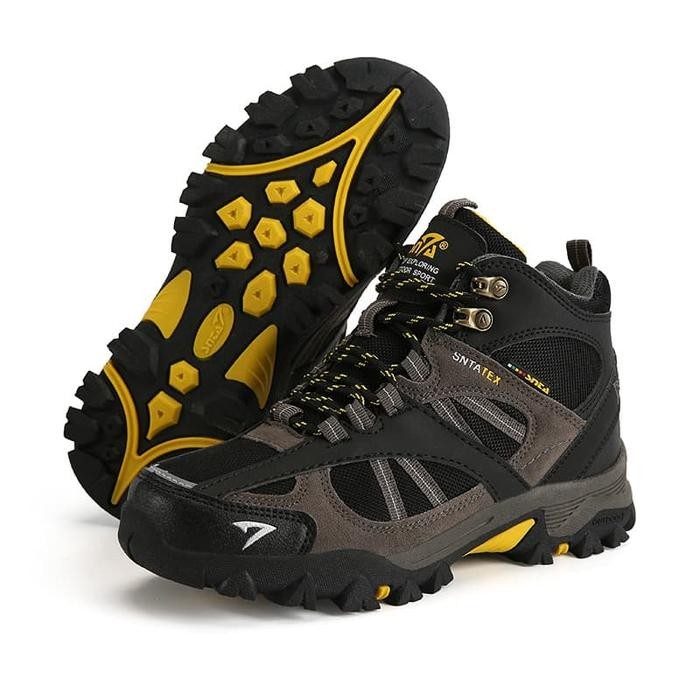 Sepatu Gunung Hiking Wanita Snta 611 - Black