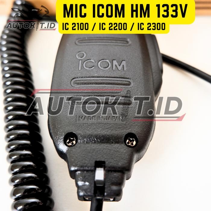 MIC ICOM HM 133V MIK ICOM HM133 HM 133 EXTRAMIC IC 2200 2300 2300H
