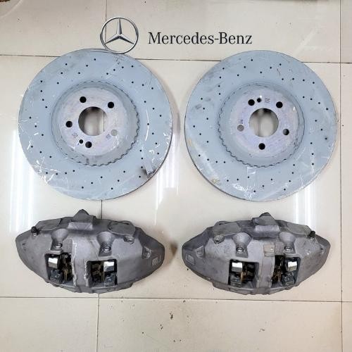 Big Brake Kit Kaliper BBK complete Assy Mercedes Benz 4pot