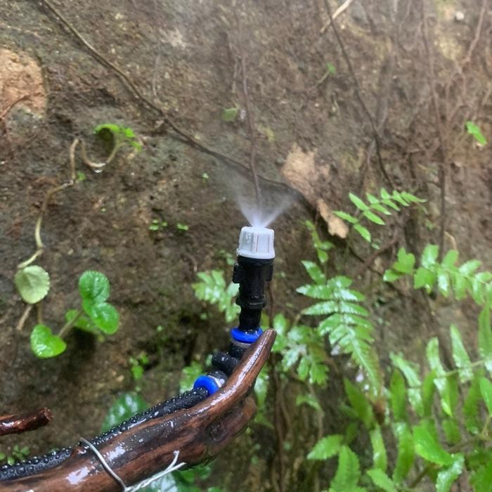 PAKET MISTING 10 TITIK PENYIRAMAN OTOMATIS PENYIRAMAN KABUT NOZZLE AIR SPRINKLER SELANG