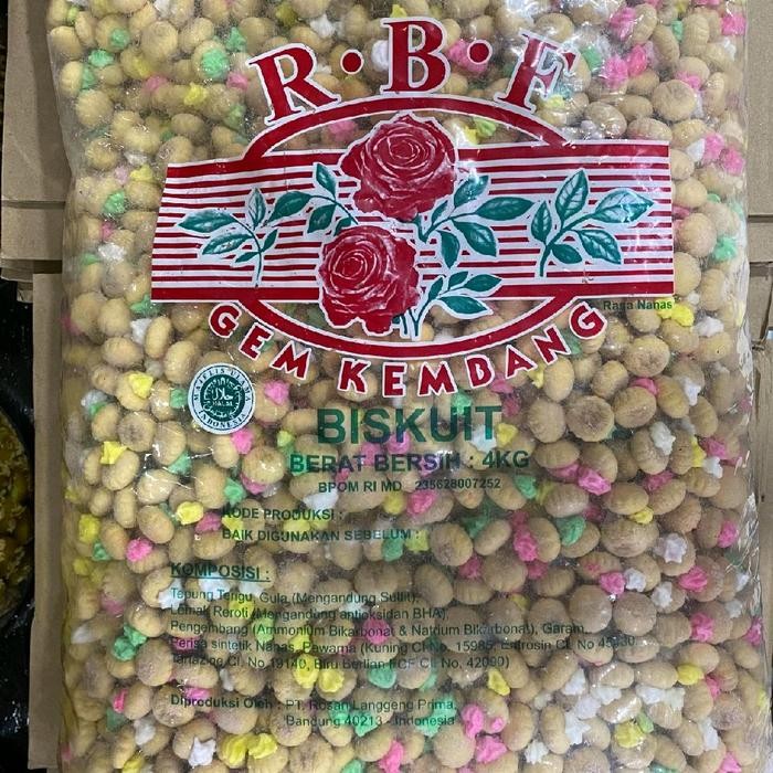 Biskuit Gem Rose / Roti Gem Cemilan Jadul 4kg