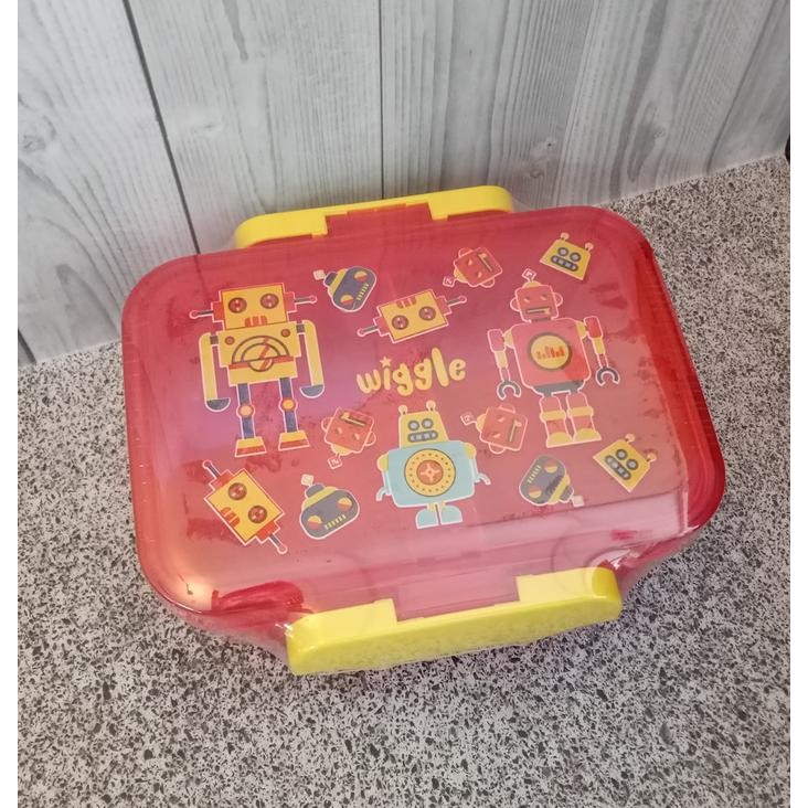 Terlaris Lunchbox Tempat Makan Anak Wiggle WS001rob