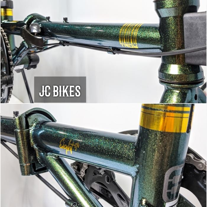 Sepeda Lipat Element Troy 8 Speed 16 In