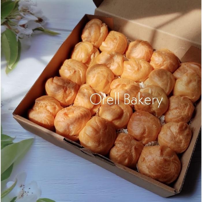 ORIGINAL KUE SUS / SOES VLA VANILA COKLAT RUM