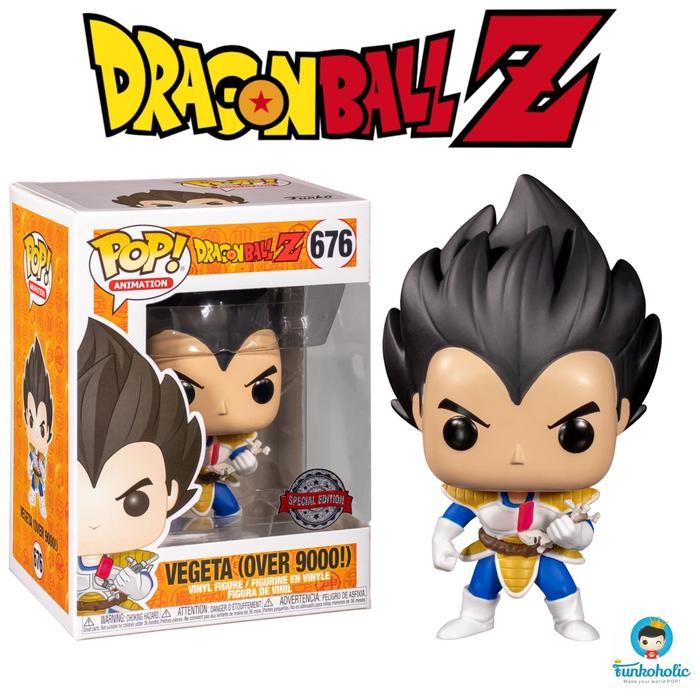 Funko POP Animation Dragon Ball Z - Vegeta (Over 9000) [Exclusive]