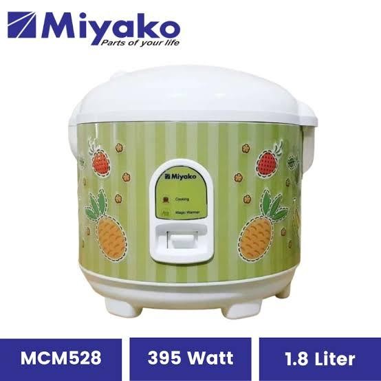 TERBARU MIYAKO RICE COOKER / MAGIC COM MCM 528 BGS / MCM-528 BGS (1,8 LITER) TERMURAH