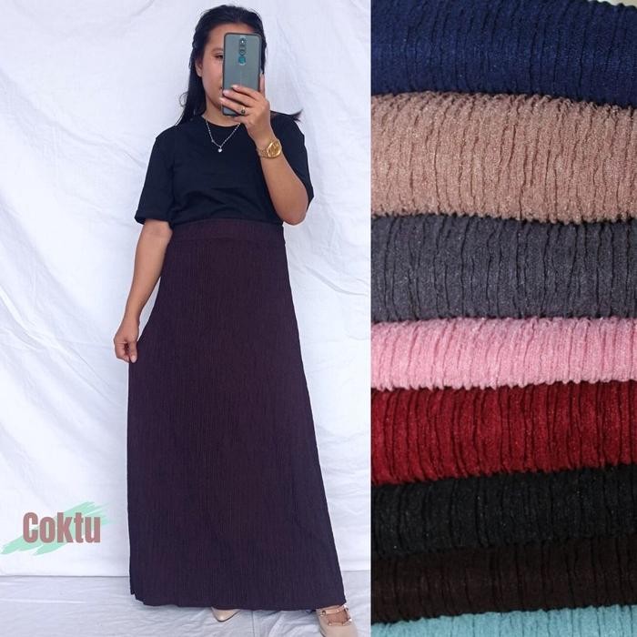 Rok dewasa model A muat max bb75- bahan babat Karet Panjang