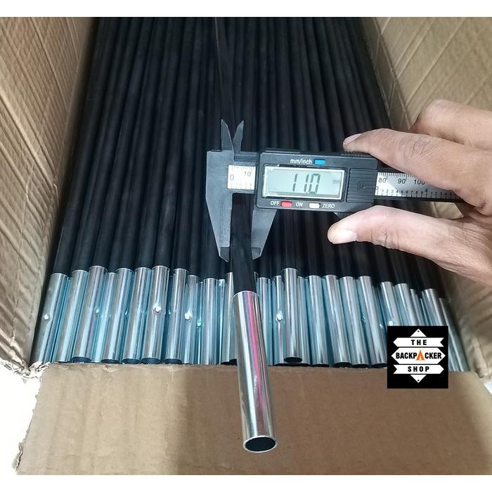 Frame tenda fiber 11mm diameter ukuran 11 mm